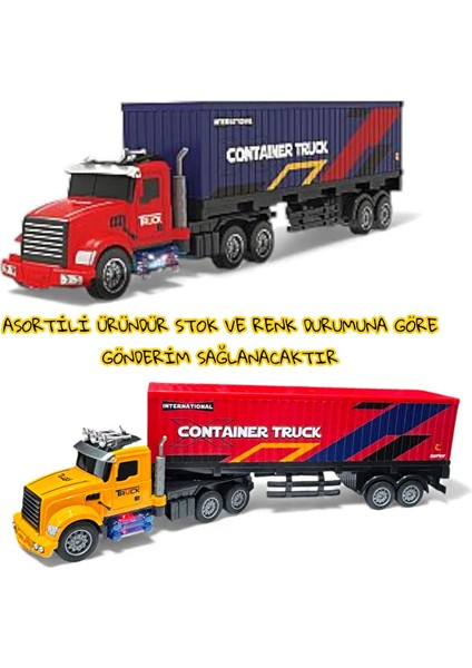 Uzaktan Kumandalı Full Fonksiyonlu 48 cm Işıklı Tır - LED Işıklı Ayrılabilir Dorse Açılır Kapılı Tır fırsatları