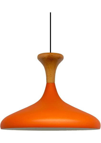 Turuncu Ahşap Mantar Sarkıt Avize, Salon, Oturma Odası, Mutfak ve Yatak Odası Için fiyatları