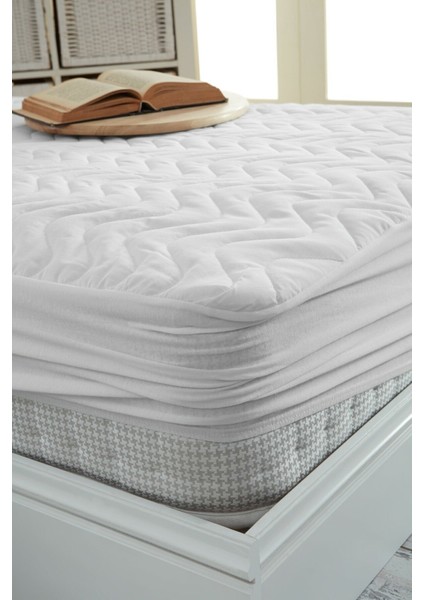 Mikro Kapitone Fıtted Sıvı Geçirmez Alez Çift Kişilik 100X200 fırsatları