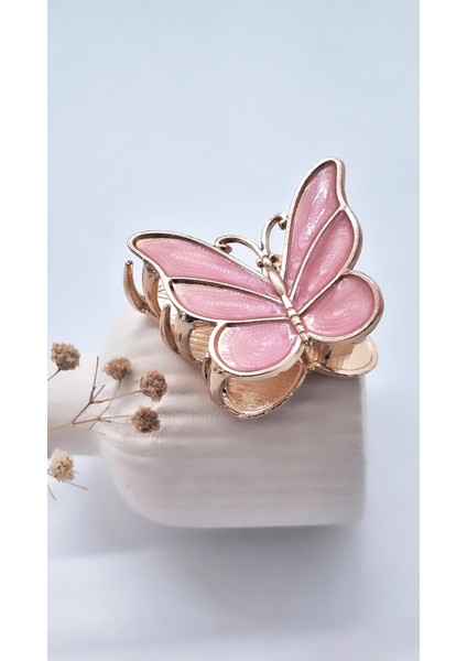 Kelebek Figür Mineli Metal Toka modelleri