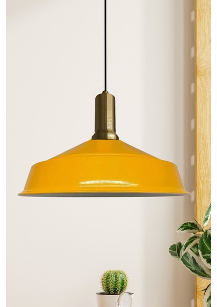 Şık Eskitme Fener Tasarımlı Tekli Sarkıt Avize, Ofis ve Salon Dekoru