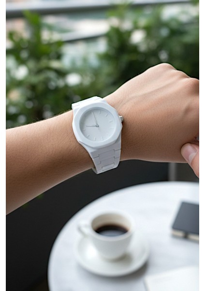 Silikon Kordonlu Şık Unisex Kol Saati fiyatları