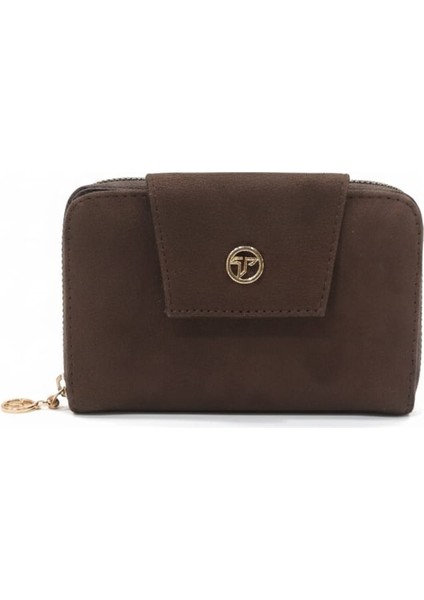 Dışı Süet Çıt Çıt Kapaklı Fermuarlı El Cüzdanı fiyatları