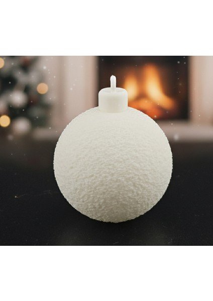 3D Baskı | Yılbaşı Ağacı Süsü Seti | Kar Tanesi ve Modern Tasarım 4'lü Dekoratif Top Süs fırsatları