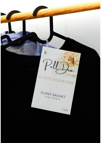 5'li White Flowers Ayakkabılık Dolap ve Çekmece Parfümlü Kese Kokusu Oda Koku Kesesi fırsatları