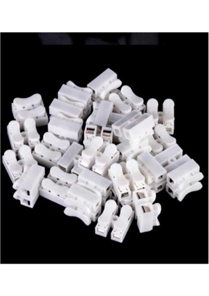 3'lü Mandallı Vidasız Klemens Seti, 10 Adet, Pratik ve Güvenli Bağlantı fiyatları