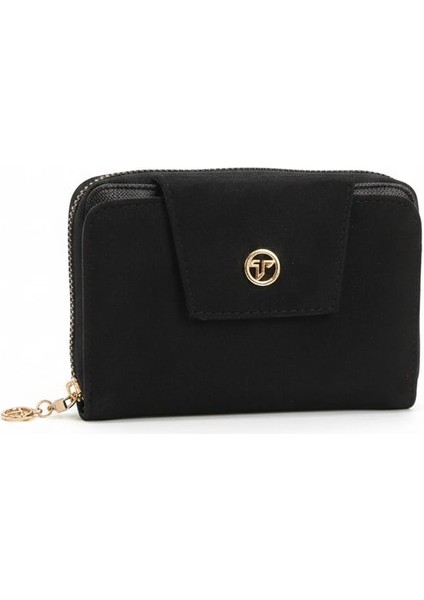 Dışı Süet Çıt Çıt Kapaklı Fermuarlı El Cüzdanı fiyatları