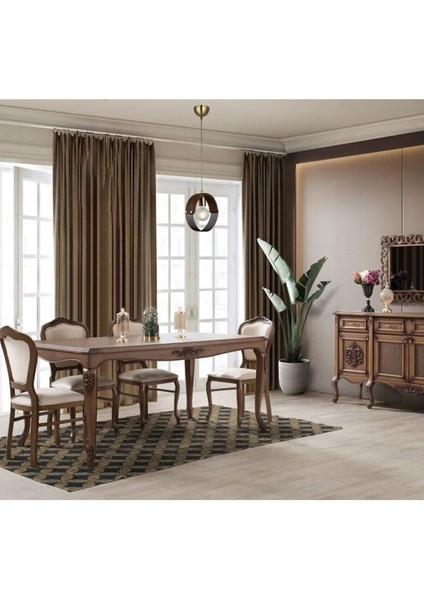 Şık Ahşap Detaylı 1XE27 Antik Lak Avize, Zarif ve Modern Tasarım fiyatları