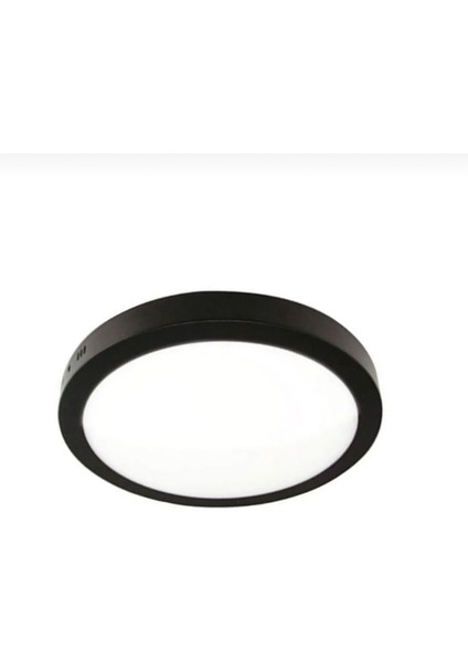 Modern Siyah Sıva Üstü LED Panel Avize ile Şık Aydınlatma