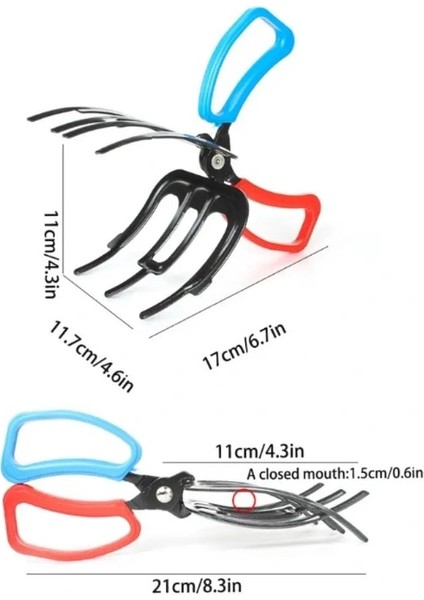 3 Pençeli 11 cm Balık Sabitleyici Maşa modelleri