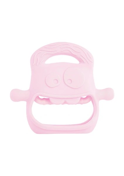 Pembe Bebek Silikon Diş Kaşıyıcı