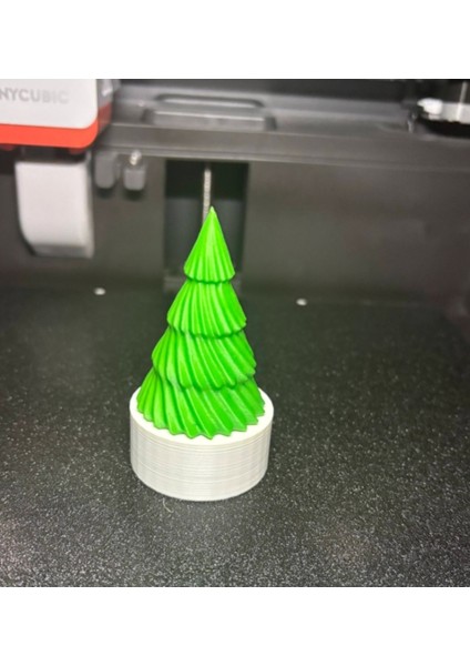 Yılbaşı Ağacı Tealight'lı Dekoratif Süs 3'lü Set - 3D Baskı Pla Malzeme modelleri