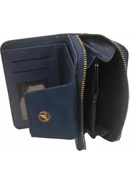 Dışı Süet Çıt Çıt Kapaklı Fermuarlı El Cüzdanı indirimleri