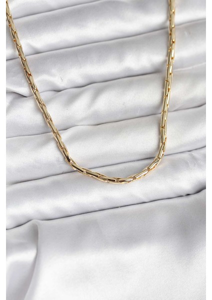 14K Gold Renk Kaplama Model CM Kadın Kolye - TJ-BKO10730