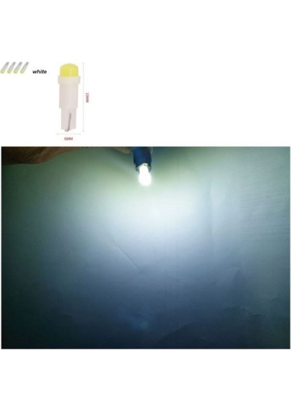 (4xadet) 1 Set 12V LED Mını Dipsiz T5 Whıte (Mini Dipsiz Ampul Beyaz) fiyatları