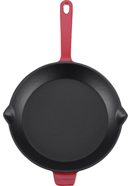 Casta Yuvarlak Grill Döküm Tava Kırmızı 20X20 cm fiyatları