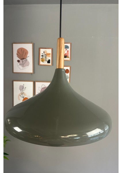 Antrasit Ahşap Avize, Tekli Sarkıt, Salon ve Mutfak Aydınlatması fiyatları