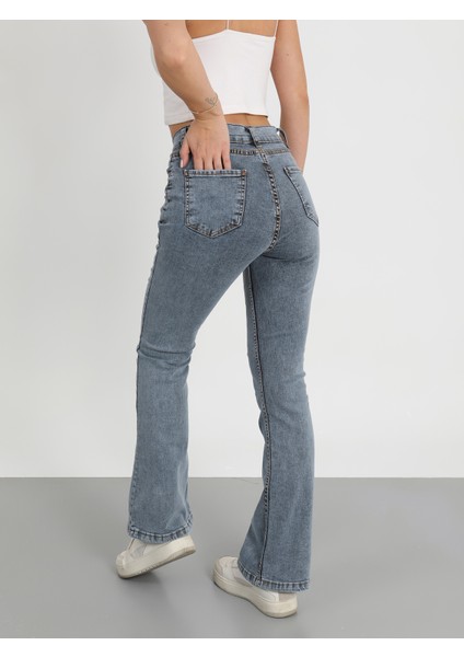 Buz Mavi Ispanyol Jeans Pantolon modelleri