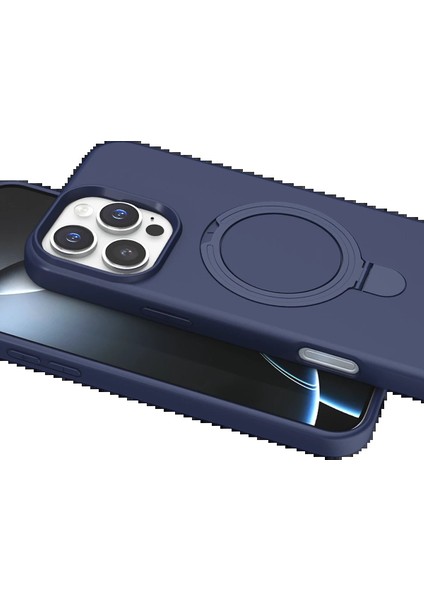 Apple iPhone 16 Pro Max Regal Magsafe Standlı Kapak - LACIVERT-(5796) - TGR2753-5482 fırsatları