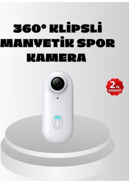 1080P Full Hd Spor Kamerası 360° Klips ve Wifi Özellikli - TGR4307-2774