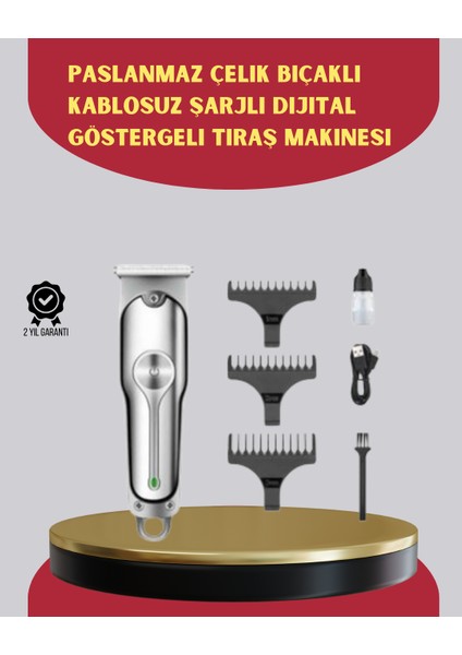 Yüksek Performanslı Erkek Saç Kesme Makinesi – Uzun Pil Ömrü ve Hassas Kesim - TGR8542-4543