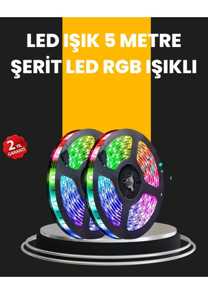 5 Metre Kumandalı Su Geçirmez Şerit LED - TGR4010-6726