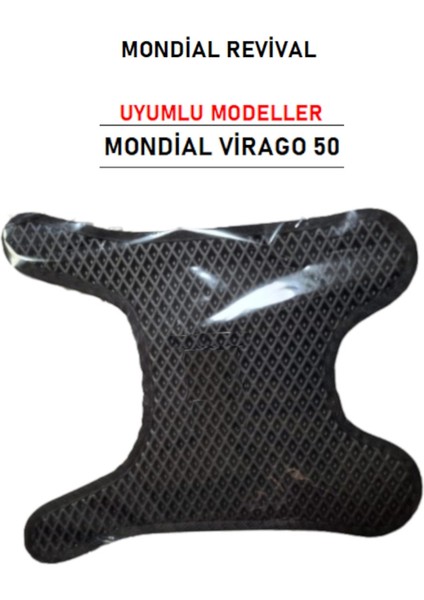 Mondial Revival 50 Virago Uyumlu Paspas