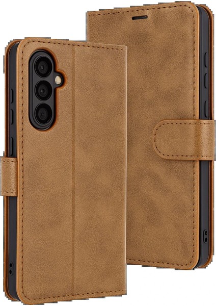 Samsung Galaxy S25 Fe Trend S Plus Kapaklı Kılıf - TABA-(5796) - TGR3115-8333