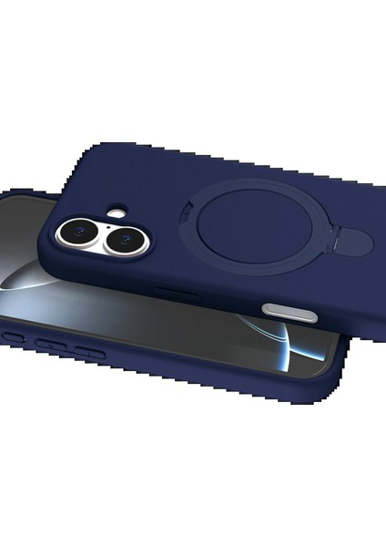 Apple iPhone 17 Regal Magsafe Standlı Kapak - LACIVERT-(5796) - TGR2376-3238 fiyatları