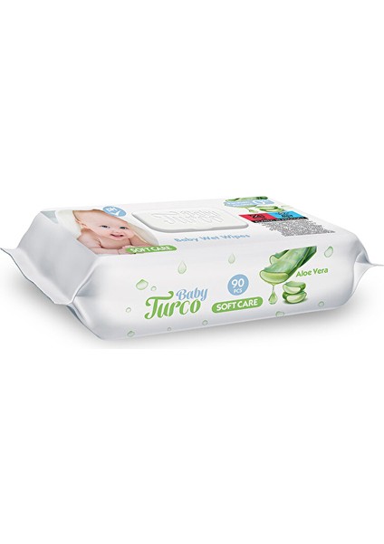 Softcare Aloe Vera Islak Havlu 90LI