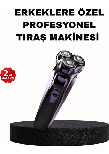 Şarjlı Saç ve Sakal Tıraş Makinesi Kablosuz Kompakt Tasarımlı - TGR2891-6773