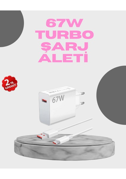 67 Watt Hızlı Şarj Seti Realme 7 8 9 Pro Uyumlu - TGR8679-3252