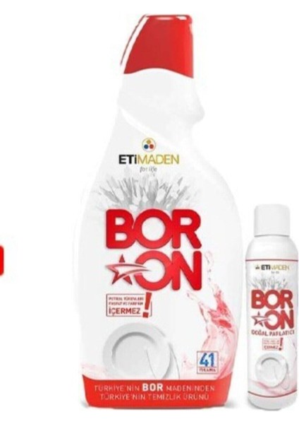 Jel Bulaşık Makinesi Temizlik Ürünü 820 ml + Doğal Parlatıcı 110 ml