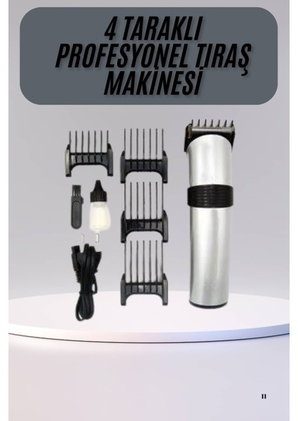 Hassas Ciltlere Özel Saç Sakal ve Vücut Kuaför Tipi Şarjlı Tıraş Makinesi - TGR7248-4810