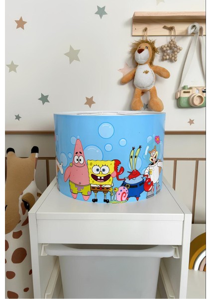 Sevimli Çocuk Odası Sünger Bob Sarkıt Avize, Eğlenceli ve Şık Aydınlatma fiyatları