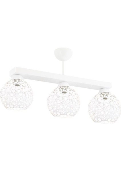 Retro Rustik Motifli Avize, Şık ve Sıcak Aydınlatma Sağlayan Tasarım