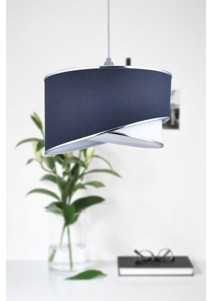 Elips 2 Katlı Kumaş Avize, Şık ve Modern Aydınlatma Parçası fiyatları