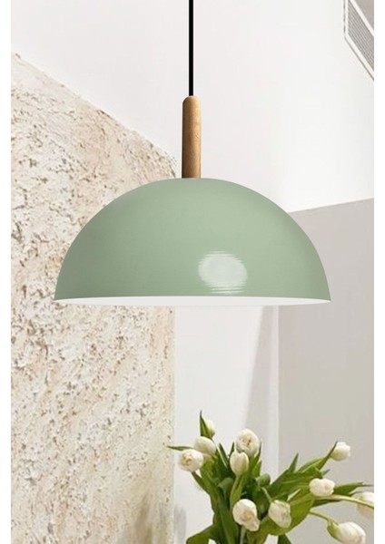 Modern Ahşap Sarkıt Avize, Salon ve Mutfak Için Şık Dekorasyon Parçası