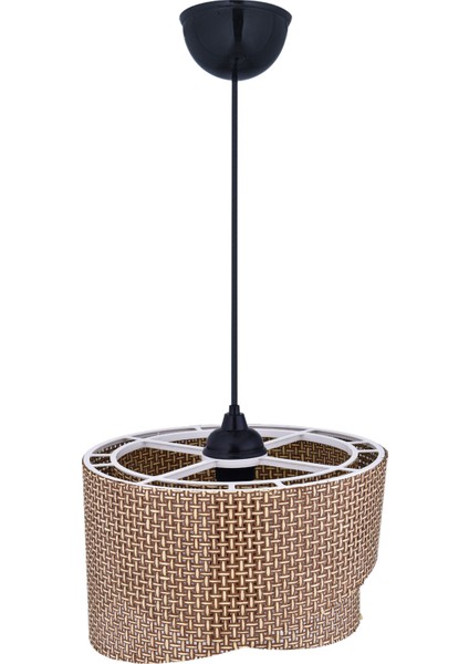 Elips 2 Katlı Kumaş Pasta Avize, Çok Amaçlı Modern Aydınlatma fiyatları