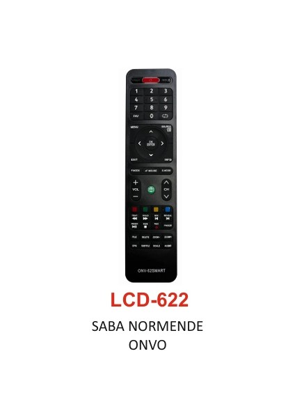 Saba Normende Onvo Uyumlu Kumanda - LCD 622 fiyatları