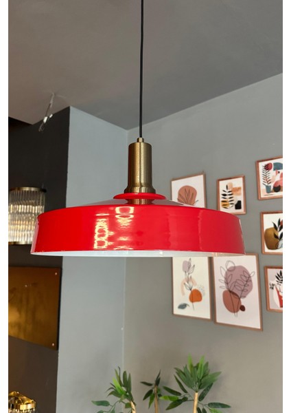 Kırmızı Eskitme Fener Başlık Avize, Retro Sarkıt, Ofis, Showroom, Salon, Mutfak Için fiyatları