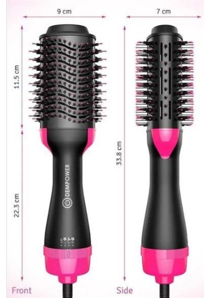 Fön Tarak 1200 W Saç Şekillendirici Saç Düzleştirici Saç Kurutma - TGR5753-9768 fırsatları