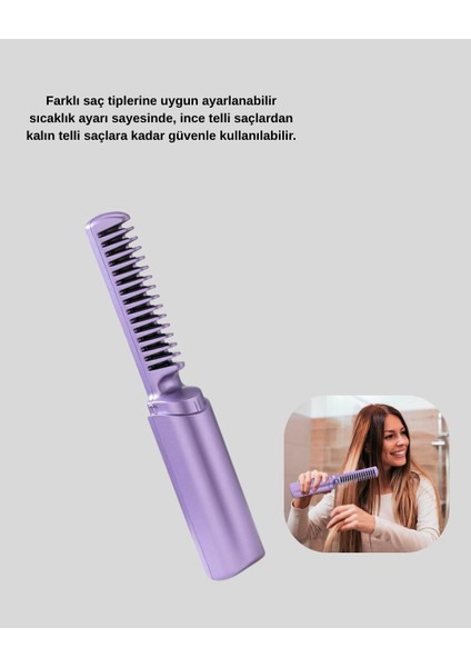 Isı Ayarlı Saç Düzleştirici – Her Saç Tipine Uygun Hassas Sıcaklık Kontrol - TGR5621-1635 fırsatları