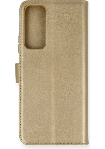 Huawei P Smart 2021 Kılıf Trend S Plus Kapaklı Kılıf - GOLD-(5796) - TGR2642-1842 modelleri