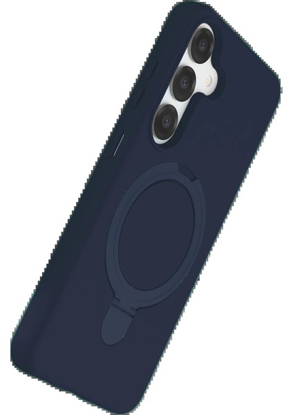 Samsung Galaxy S25 Regal Magsafe Standlı Kapak - LACIVERT-(5796) - TGR1084-4832 modelleri