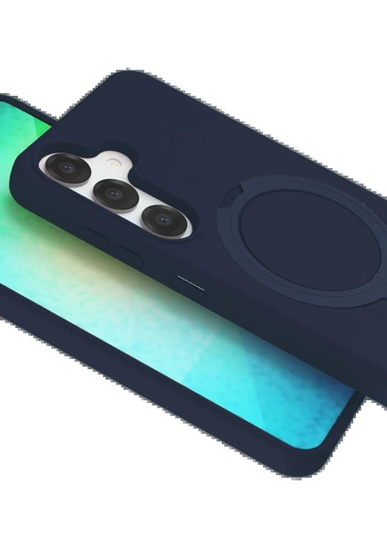 Samsung Galaxy S25 Regal Magsafe Standlı Kapak - LACIVERT-(5796) - TGR1084-4832 fırsatları