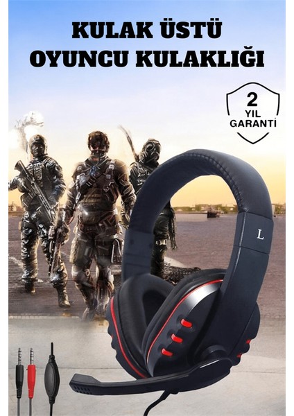 Mikrofonlu Gürültü Engelleyici ve Dayanıklı Kulaklık: Oyun Performansınızı - TGR4482-9212 fiyatları