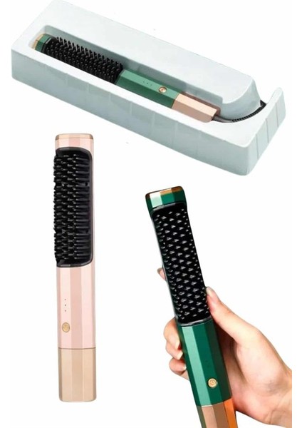 Düzleştirici Fırça Saç Düzleştirici Arada Fön Tarak Taşınabilir - TGR2586-5703 indirimleri