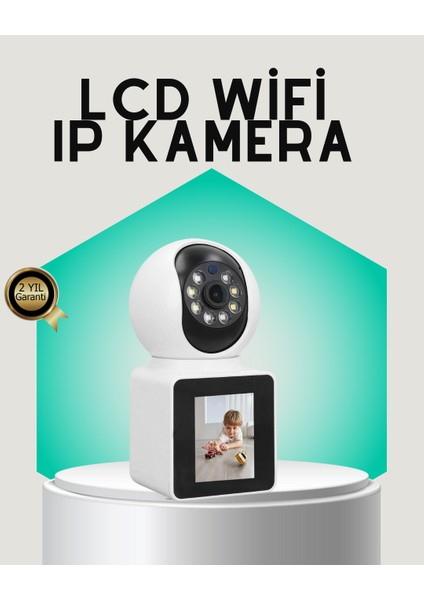 2k Hd Bebek ve Yaşlı Takip Kamerası Çift Yönlü Görüş Akıllı Uyarılı - TGR5566-3603