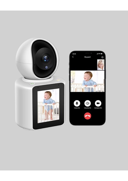 2k Hd Bebek ve Yaşlı Takip Kamerası Çift Yönlü Görüş Akıllı Uyarılı - TGR5566-3603 fırsatları